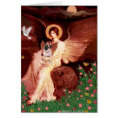 Pug 5 (fawn) - Seated Angel (Front)