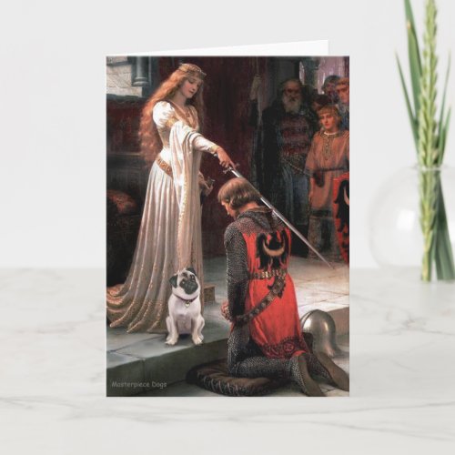 Pug 5 fawn _ The Accolade Card