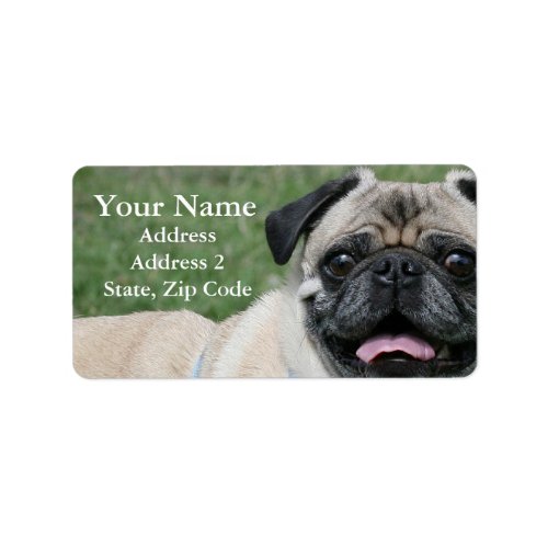 Pug Address Labels