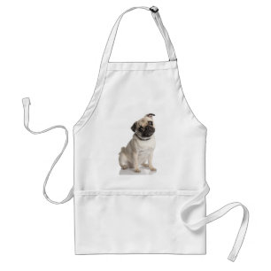 Pug Adult Apron