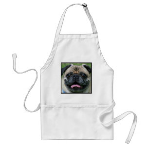 Pug Adult Apron