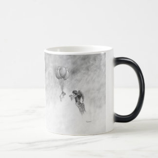 Pug and Angel Color Morph Mug