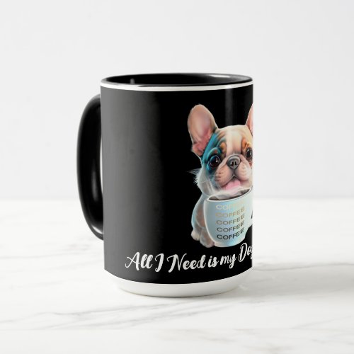 Pug and coffee dog lover coffee lover mug