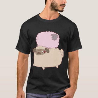 Pug and Little Sheep T-Shirt
