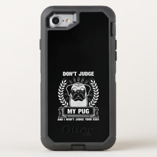 Pug Animal OtterBox Defender iPhone SE/8/7 Case