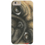 Pug Art Barely There Iphone 6 Plus Case at Zazzle