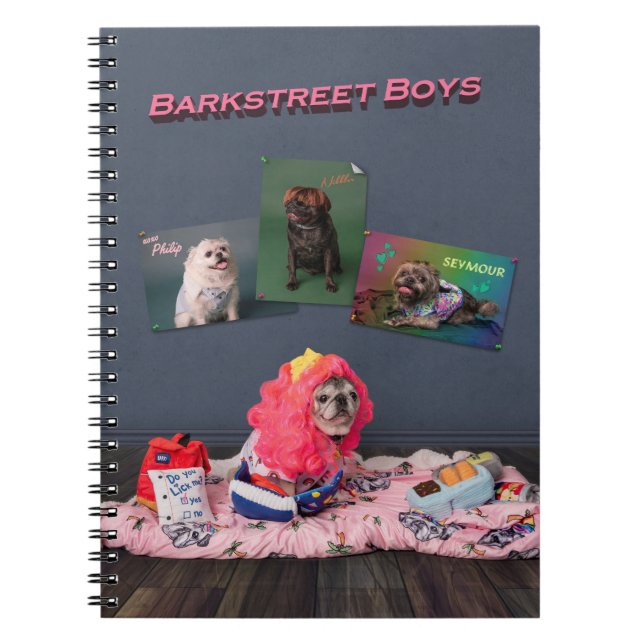 Pug Band Notebook (Front)