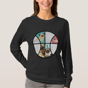 Pug Basketball - Cute Baller Sports Lover Dog Love T-Shirt