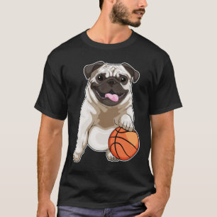 Pug Basketball player Basketball T-Shirt