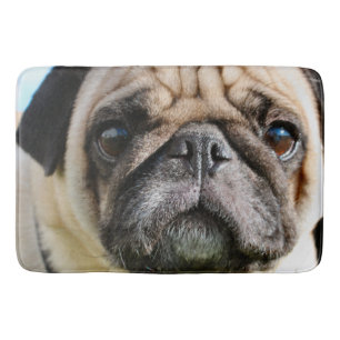 Pug Bathroom Mat