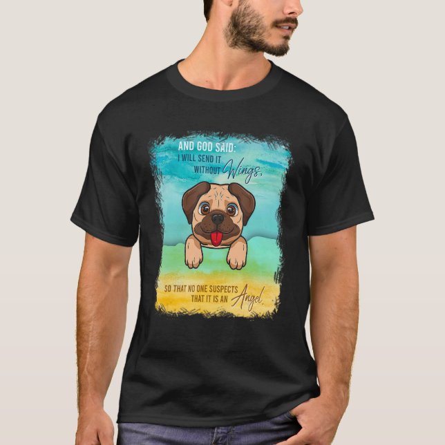 Pug  Birthday For Kids Teen Adult Love Pug T-Shirt (Front)