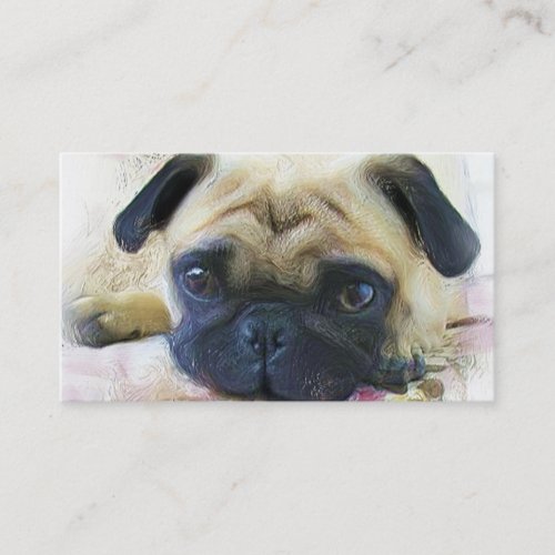 Pug Business Cards