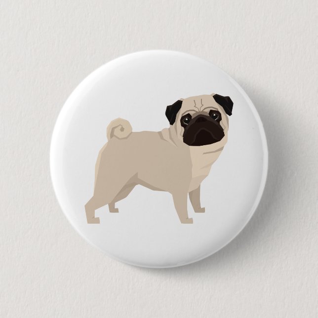 Pug Button (Front)