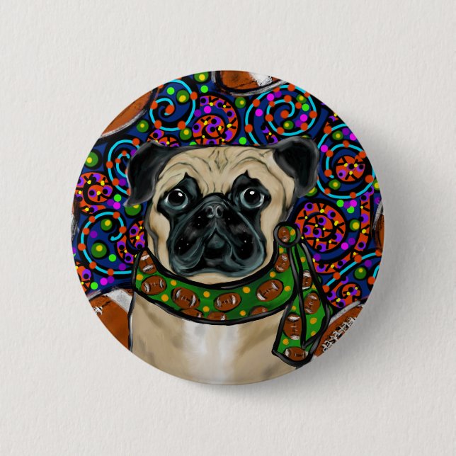 Pug Button (Front)