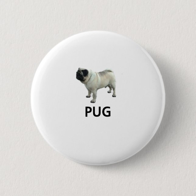 Pug Button (Front)
