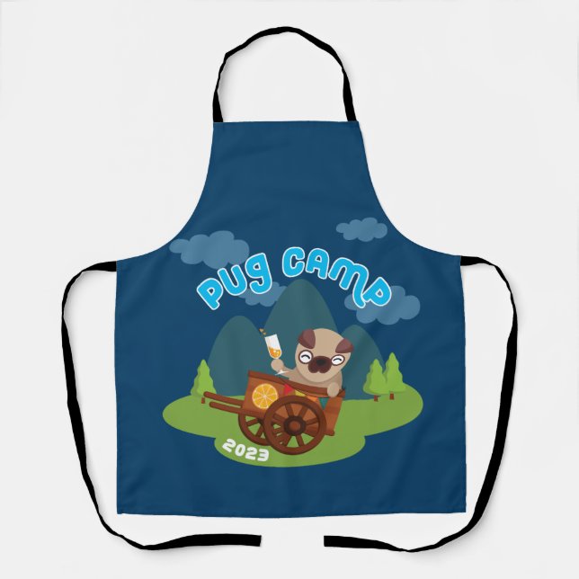 Pug Camp 2023 Apron (Front)