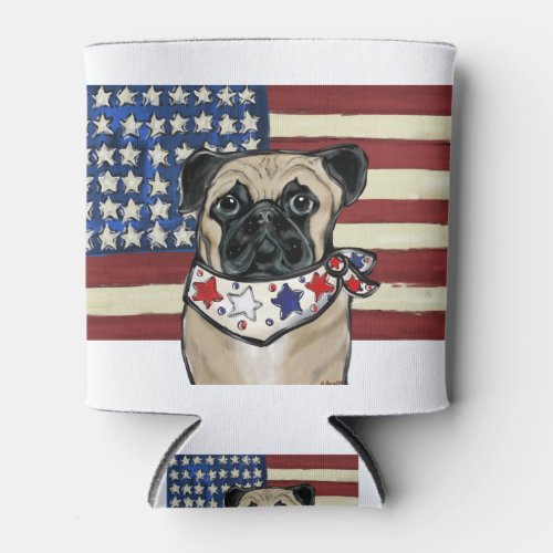 Pug Can Cooler