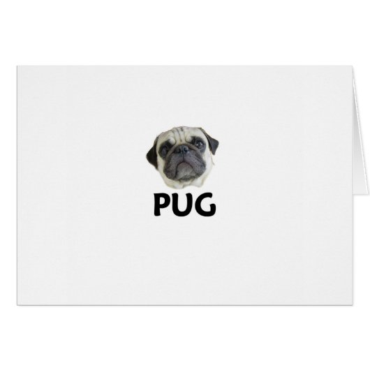 Pug Cards (Front Horizontal)