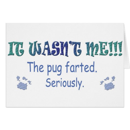Pug Cards (Front Horizontal)