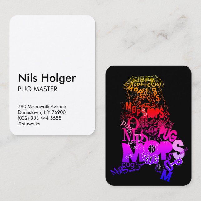 Pug Cards (Front/Back)
