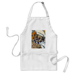 Pug Chef Adult Apron