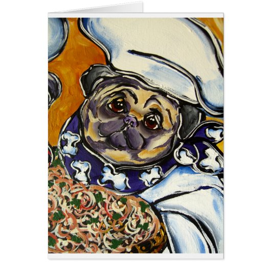 Pug Chef Cards (Front)