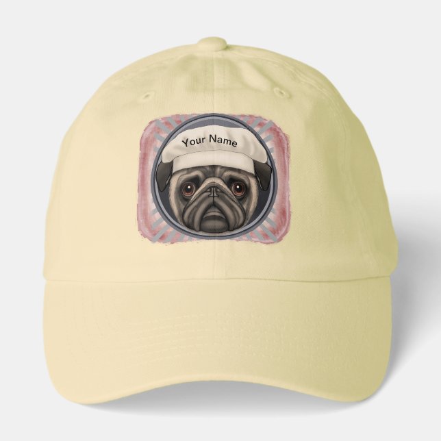 Pug Chef  hat (Front)