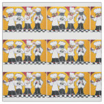 PUG CHEFS FABRIC