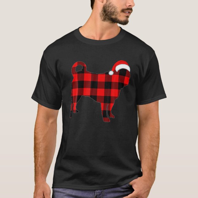 Pug Christmas Pajamas For Men Women Kids Pug Lover T-Shirt (Front)