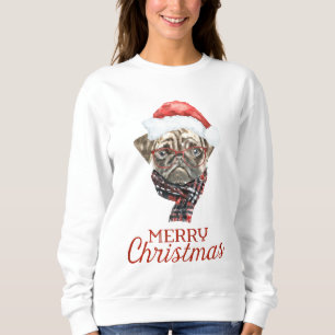 Pug Christmas Sweatshirt