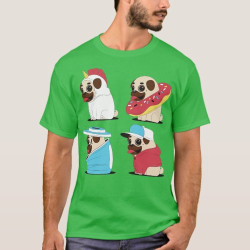 Pug Collection 2 T_Shirt