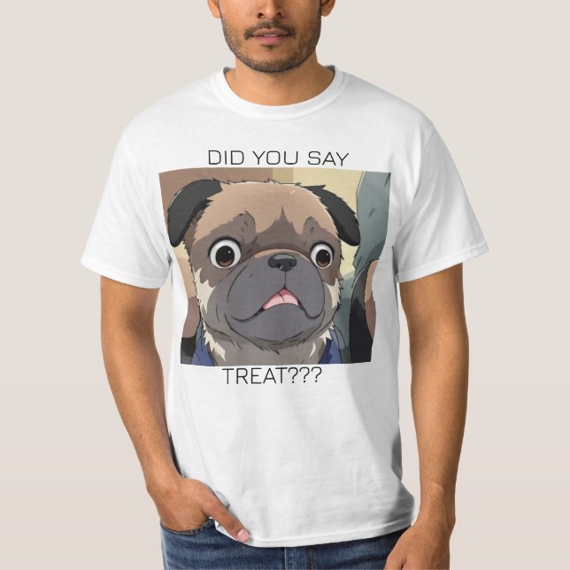 PUG comic shirt (Front)