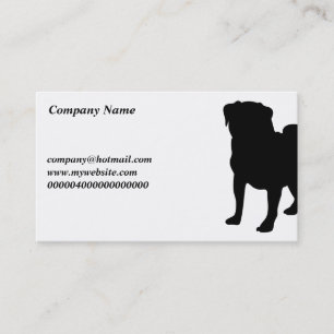 Pug, Company Name, Business Card