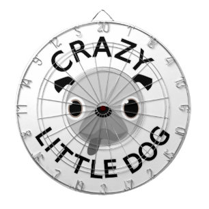 Pug Crazy Little Dog Dart Board