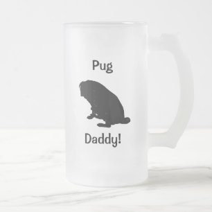 Pug Daddy Frosted Mug