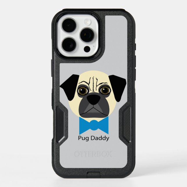 Pug Daddy Otterbox iPhone Case (Back)