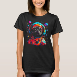 Pug Dog  Astronaut T-Shirt