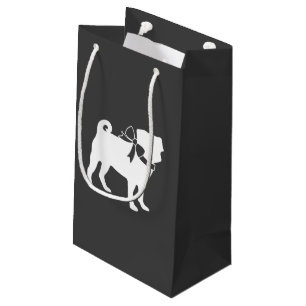 Pug Dog Baby Shower Theme Puppy Gender Neutral Small Gift Bag