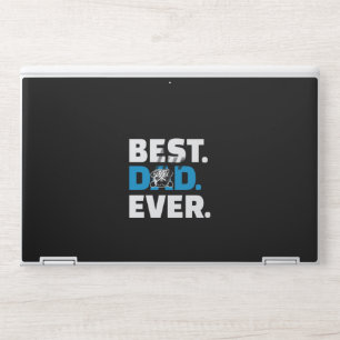 Pug Dog Best Dad Ever HP Laptop Skin
