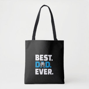 Pug Dog Best Dad Ever Tote Bag