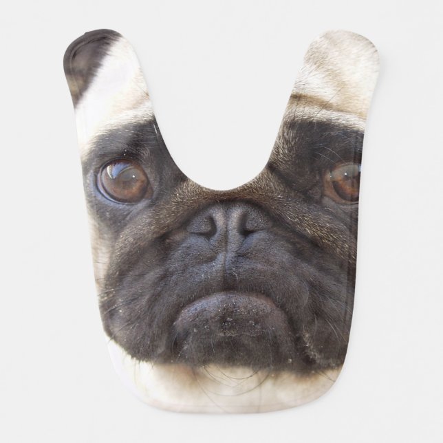 Pug Dog Bib (Front)