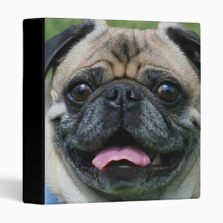 Pug Dog binder