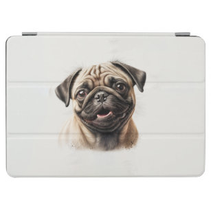 Pug Dog Custom Photo Personalized iPad Air Cover