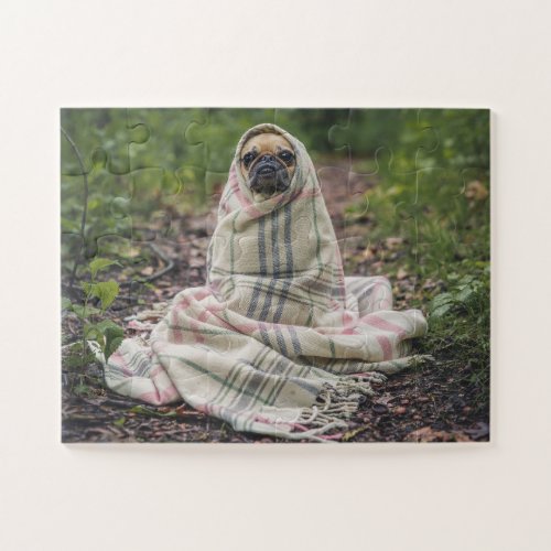 PUG DOG CUTE EASY PUZZLE