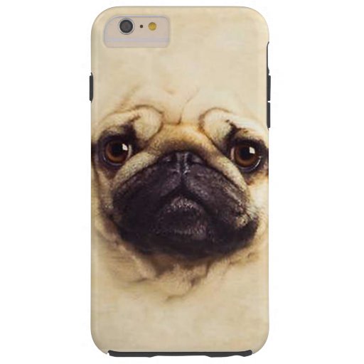 pug dog face iphone case | Zazzle