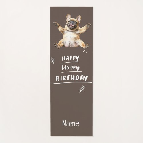 Pug Dog for Birthday Gift to dog lovers Yoga Mat