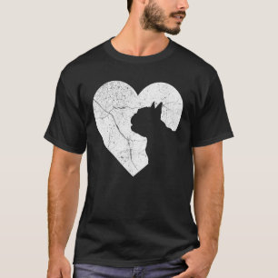Pug Dog Funny Heart Valentine's Day Dog Dad Mom T-Shirt