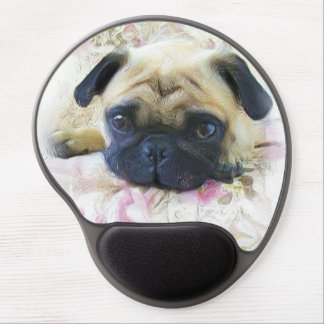 Pug Dog Gel Mouse Pad