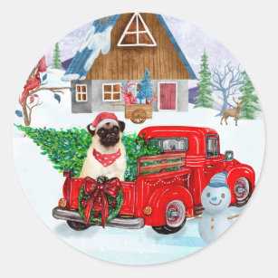 Pug Christmas Stickers - 133 Results