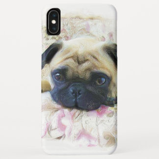 Pug dog iPhone Xs Max case